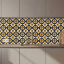 Patroon - Siertegel - Kleurrijk keuken achterwand 2 middel 871 zz_3dshopping