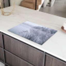 Riet - Bevroren - Winter - Natuur Inductie beschermer vinyl 3mm klein -sfeer8