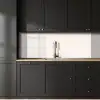 Patronen - Abstract - Beige - Geometrie keuken achterwand 2 middel 871 -sfeer1