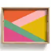 Driehoeken - Kleurrijk - Abstract Dienblad Rechthoek middel -z3d_shopping