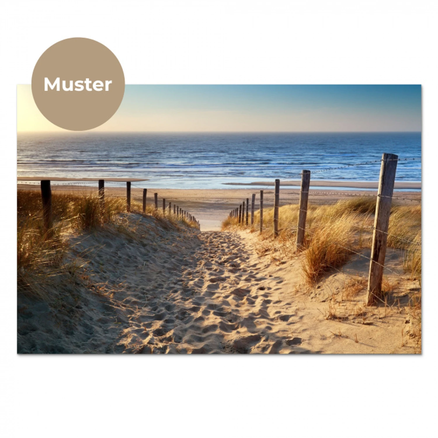 Strand - Zee - Nederland - Duinen - Zon keuken achterwand sample klein -3d_DE