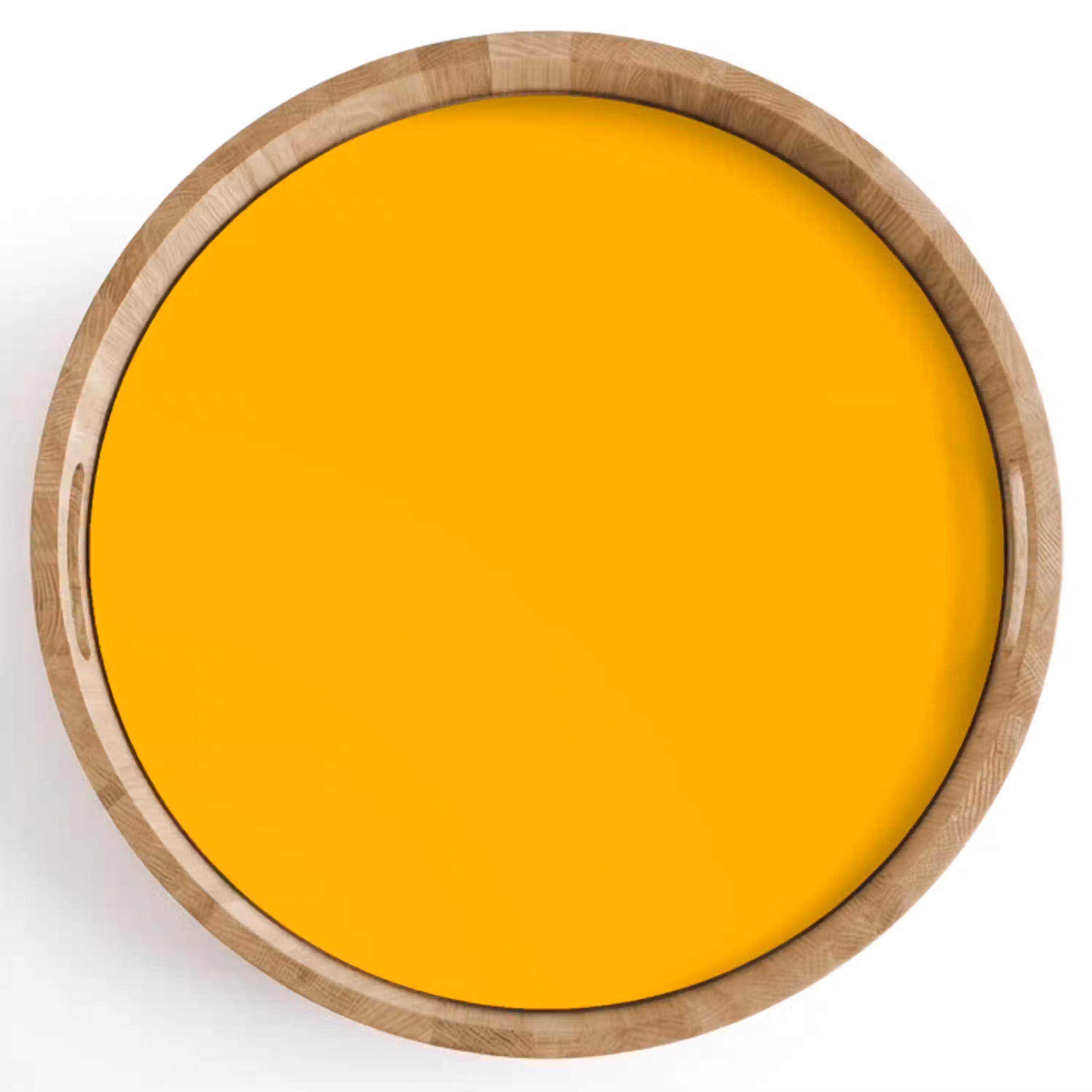 Vivid - Amber - Geel Dienblad Rond middel 914 -z3d_shopping