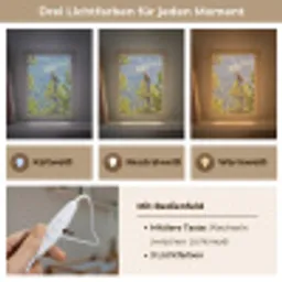 Uil - Oehoe - Bomen - Natuur Light Box met kabel (Kinderlampje) klein -USP_lichtkleurDE