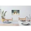 Kerstmagie - Winterwoud - Rendier Muursticker klein -eettafel