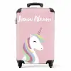 Cartoonicorn NBS - Handbagage koffer - Kinderen Unisex middel -productfoto_recht