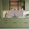Licht - Grijs - Textuur keuken achterwand 2 middel 871 -sfeer3