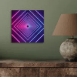Driedimensionaal - Tunnel - Ruimte aluminium wit klein -sfeer2