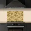 Palmbladeren - Klassiek - Groen keuken achterwand spatscherm klein 900 -sfeer1