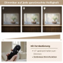 Vaas - Eieren - Bloemen Light Box met batterij (Wandlamp) middel -USP_dimbaarDE