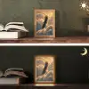 Adelaar - Wolken - Zon Light Box met kabel (Tafellamp) klein -sfeer3