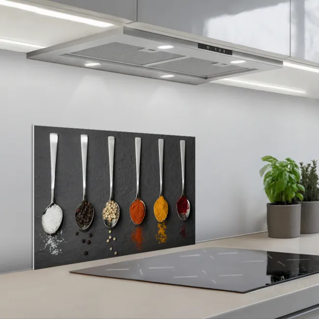 Spiegel van Smaken keuken achterwand spatscherm klein -3d_schuin