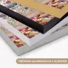Levensboom - Goud - Kleurrijk - Abstract - Aesthetic Textielframe zwart klein -USP_kleurenNL