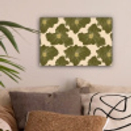 Modern - Abstract - Groen canvas 2cm klein 34 -sfeer1