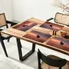 Paard - Wolken - Open veld Placemat vinyl groot -zzsfeer4_Kitchenyeah-website