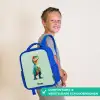 Dino - Dier - Groen - Oranje Kinderrugzak - Blauw middel -sfeer3_NL