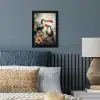 Toekan - Vogels - Bloemen - Jungle fotolijst zwart zonder passe partout klein -sfeer3