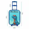 Dino - Zonnebril - Blauw Kinderkoffer - Blauw klein -productfoto_formaten