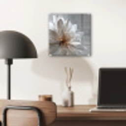 Bloem - Wit - Neutraal plexiglas 5mm klein -sfeer6