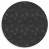 Grijs - Vogels - Patroon Wandcirkel plexiglas klein 852 -3d