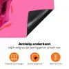 Felroze - Tanden - Schedel Inductie beschermer vinyl 3mm klein -zzzzzzz-td-onderkant
