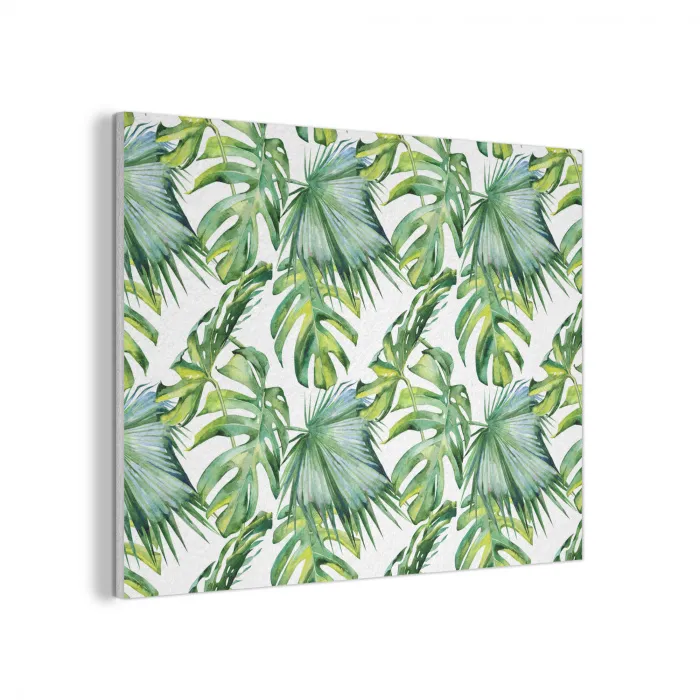 Inductie beschermer - Tropical - Bladeren - Jungle - Inductie mat PET vilt klein -3d