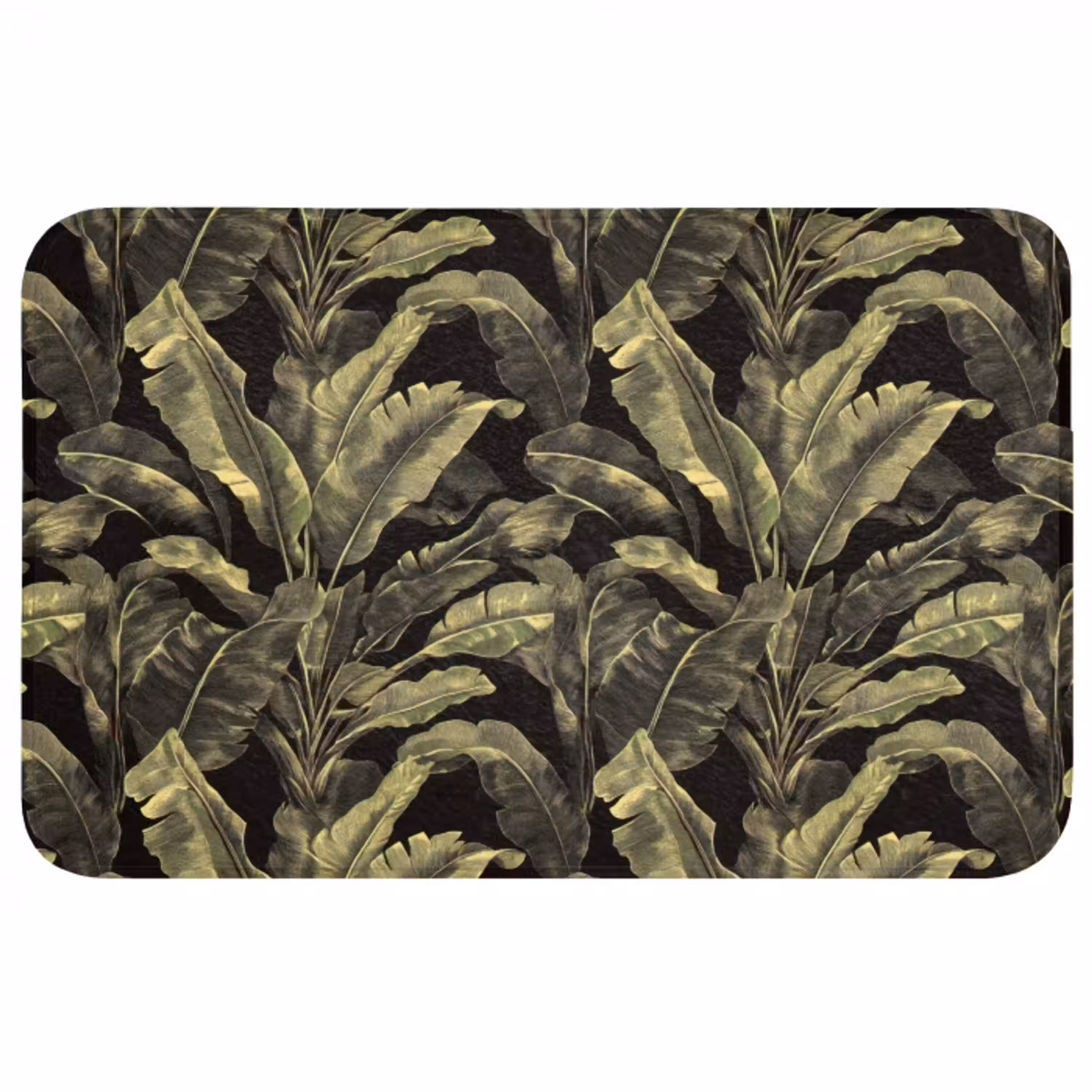 Botanisch - Bladeren - Groen WCmat middel 1009 -3d