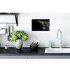 Schotse hooglander - Goud - Vacht - Dieren - Koe Muursticker klein -keuken