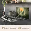 Bloemen - Bladeren - Zon - Groen keuken achterwand spatscherm klein -usp_NL