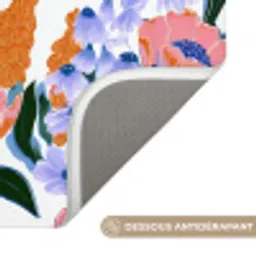 Patroon - Aquarel - Kleurrijk Badmat klein 997 -USP_AntislipFR