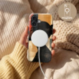 Zijaanzicht - Vrouw - Vormen Toughcase MagSafe Apple iPhone 17 klein -USP_MagsafeV