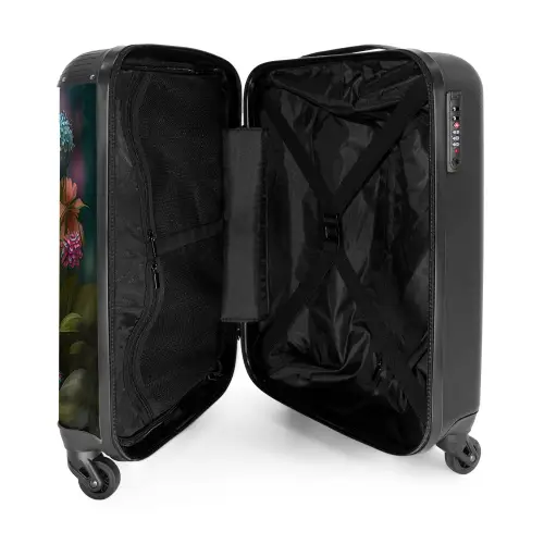 Snoezige Sjakie NBS - Handbagage koffer - Kinderen Unisex middel -binnenkant