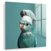 Parkiet - Vogel - Koksmuts - Cute plexiglas 5mm klein -zzzproduct_nieuw