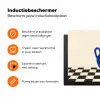 Vaas - Blauw - Geblokt - Modern Inductie beschermer vinyl 3mm klein -zzzzzzz-td-ups