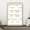 Beer - Japandi - Beige - Decoratie canvas 2cm klein -sfeer6