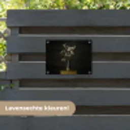 Bloembollen - Wit - Vaas - Minimalistisch tuinposter los doek klein -sfeer3