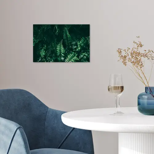 Bladeren - Jungle - Natuur - Tropisch - Planten poster papier klein -sfeer3