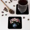 Bloemen - Roze - Tulpen - Vaas onderzetter kurk middel -sfeer2