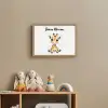 Giraffe - Roze - Kauwgom Light Box met batterij (Wandlamp kind) middel -sfeer2_kind