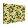 Citroen - Groen - Bloesem Tuinposter op houten frame 2 cm dik klein 845 -3d