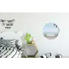 Palmbomen - Pad - Horizon Wandcirkel aluminium klein -kinderkamer