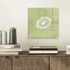 Kiwi - Lijntekening - Minimalistisch - Groen plexiglas 5mm klein -sfeer1