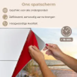 Strand - Zon - Duin - Gras - Zand - Horizon keuken achterwand spatscherm klein -spatscherm_NL