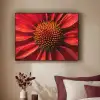 Close up - Bloem- Rood Textielframe - compleet frame klein -sfeer1