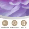 Paars - Dahlia - Dromerig Akoestische PET Vilt - Rond klein -closeup_NL