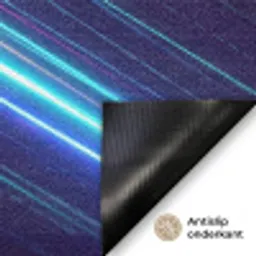 Kruisen - Lasterstralen - Neon Deurmat klein -antislip_NL