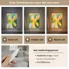 Abstract - Geel - Roze - Groen Light Box met kabel (Tafellamp) klein -USP_lichtkleurNL