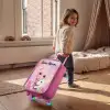 Meisje - Eenhoorn - Roze Kinderkoffer - Roze klein -sfeer1