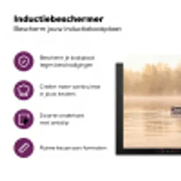 Eenden - Water - Mist - Natuur Inductie beschermer vinyl 3mm klein -zzzzzzz-cc-usp