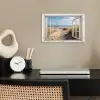 Raam - Zee - Kust - Natuur - Doorkijk - Strand - Waddenzee poster papier klein -sfeer1