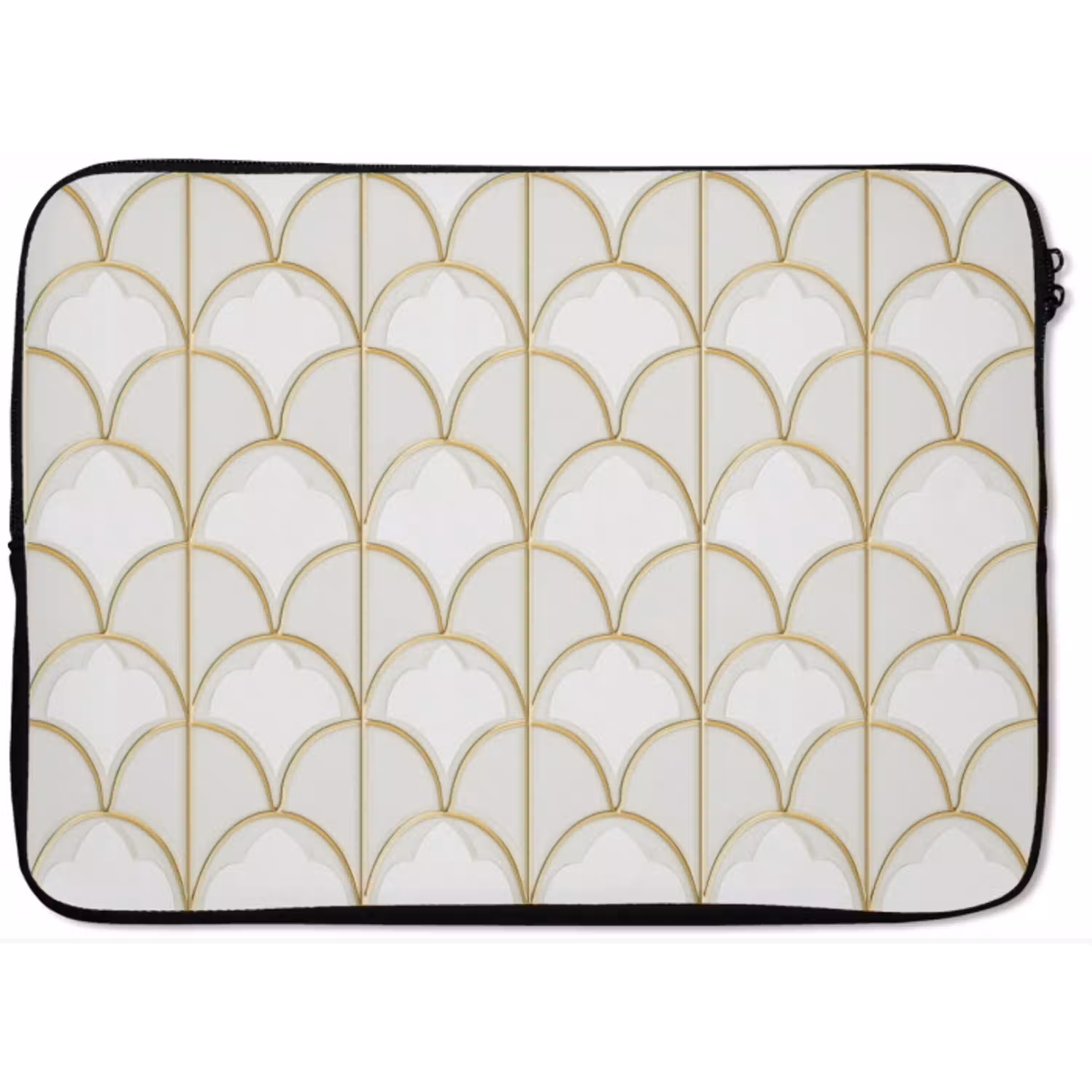 Mozaïek - Bogen - Goud laptophoes neopreen klein 279 -zkaufland3dotto